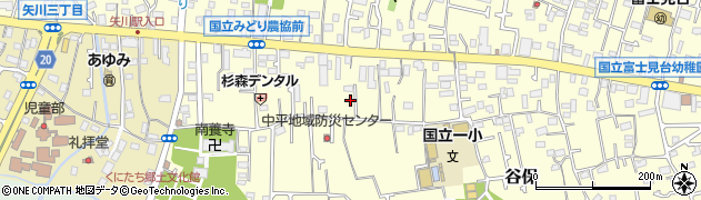 東京都国立市谷保6090周辺の地図