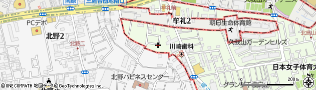 東京都世田谷区北烏山7丁目31周辺の地図