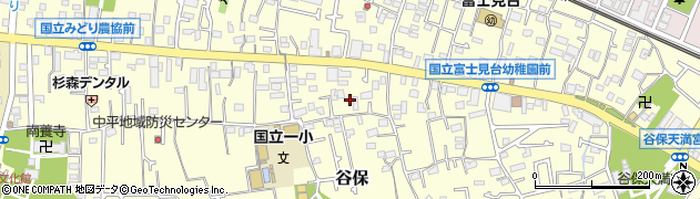東京都国立市谷保5934周辺の地図