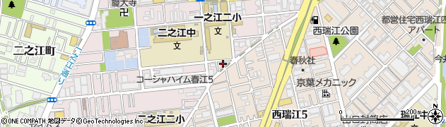 東京都江戸川区春江町5丁目8周辺の地図