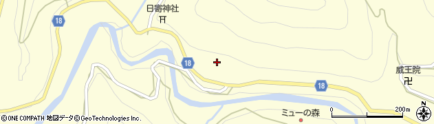 山梨県上野原市棡原11763周辺の地図