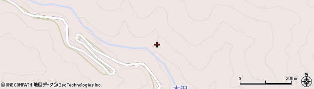 本沢周辺の地図