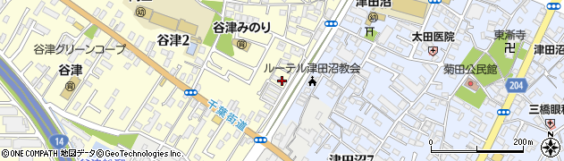 ポーラ化粧品　亜樹津ショップ周辺の地図