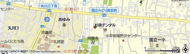 東京都国立市谷保6212周辺の地図