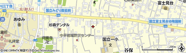 東京都国立市谷保6047周辺の地図