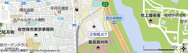 日本芸術文化振興会（独立行政法人）周辺の地図