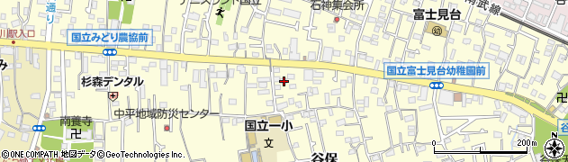 東京都国立市谷保5944周辺の地図