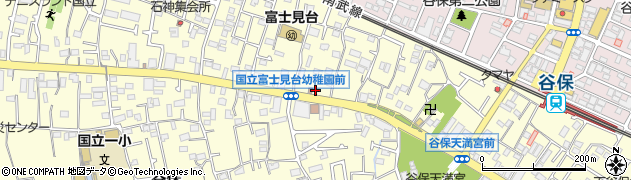 東京都国立市谷保7190周辺の地図