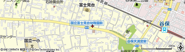 東京都国立市谷保7190-4周辺の地図
