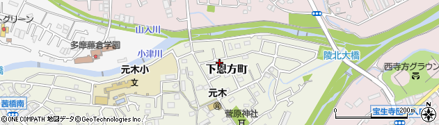 東京都八王子市下恩方町566周辺の地図