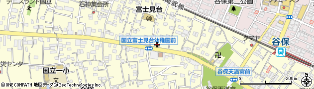 東京都国立市谷保7185周辺の地図