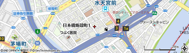 東京都中央区日本橋蛎殻町1丁目33-1周辺の地図
