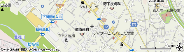 西東京バス株式会社　楢原営業所周辺の地図