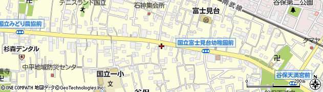 東京都国立市谷保5924周辺の地図
