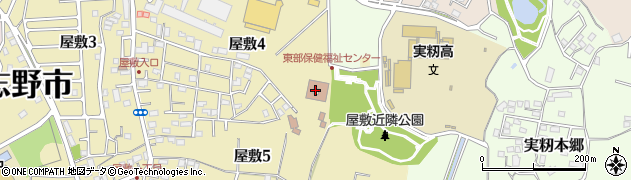 習志野市高齢者福祉センター　芙蓉園周辺の地図
