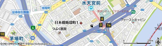東京都中央区日本橋蛎殻町1丁目33-2周辺の地図