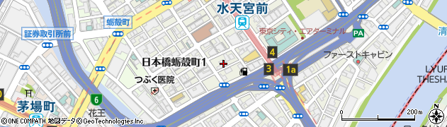 東京都中央区日本橋蛎殻町1丁目33-11周辺の地図
