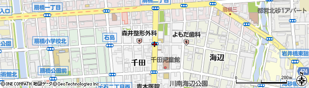千田周辺の地図