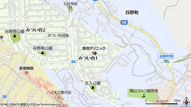 〒192-0014 東京都八王子市みつい台の地図