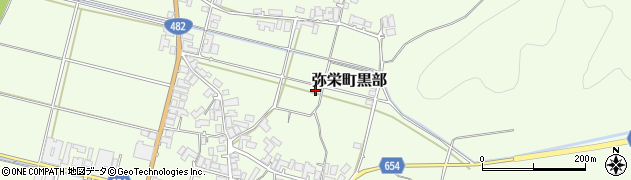京都府京丹後市弥栄町黒部1659周辺の地図