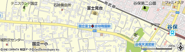 東京都国立市谷保7183周辺の地図
