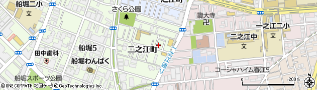 東京都江戸川区二之江町1382周辺の地図