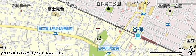 東京都国立市谷保5805周辺の地図