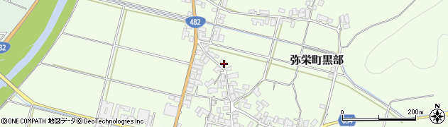 京都府京丹後市弥栄町黒部2429周辺の地図