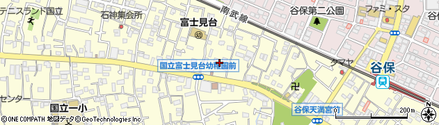 東京都国立市谷保7189周辺の地図