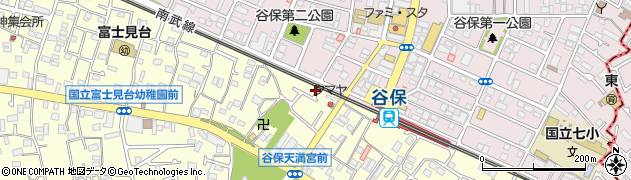 東京都国立市谷保5230周辺の地図