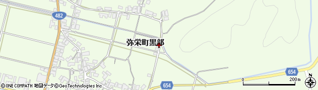 京都府京丹後市弥栄町黒部1677周辺の地図