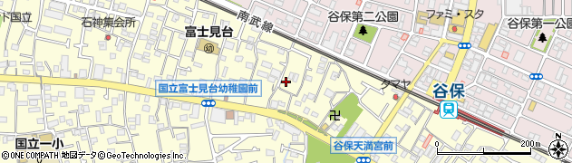 東京都国立市谷保5811周辺の地図