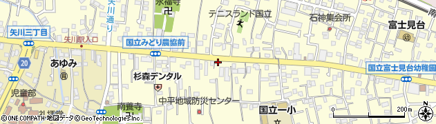 東京都国立市谷保6052周辺の地図