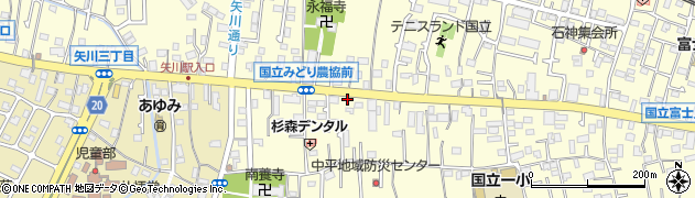 東京都国立市谷保6063周辺の地図