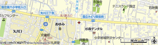 東京都国立市谷保6259周辺の地図