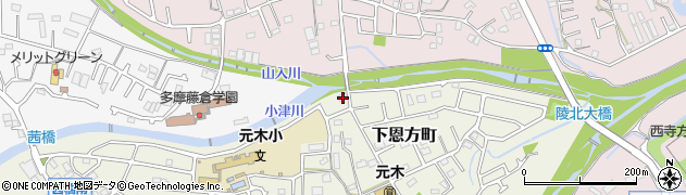 東京都八王子市下恩方町548周辺の地図