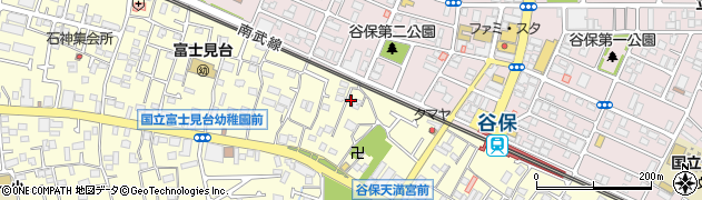 東京都国立市谷保5799周辺の地図