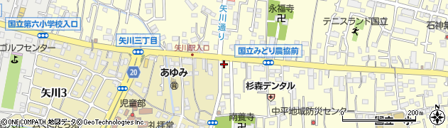 東京都国立市谷保6262周辺の地図