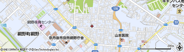 京都府京丹後市網野町網野814周辺の地図