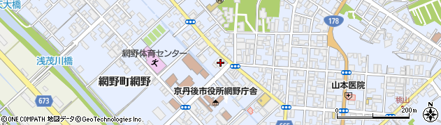 京都北都信用金庫浜詰支店周辺の地図