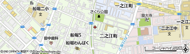 東京都江戸川区二之江町1374周辺の地図