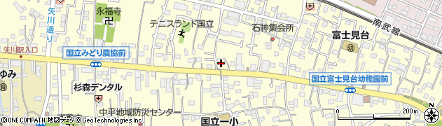 東京都国立市谷保7090周辺の地図