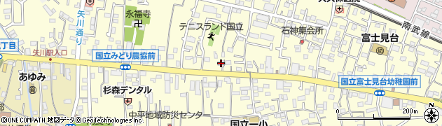 東京都国立市谷保7084周辺の地図