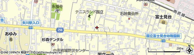 東京都国立市谷保7082-2周辺の地図