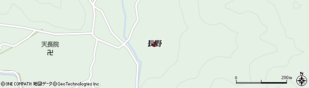 長野県大桑村（木曽郡）長野周辺の地図