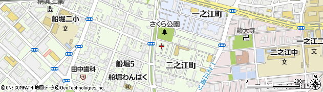 東京都江戸川区二之江町1375周辺の地図