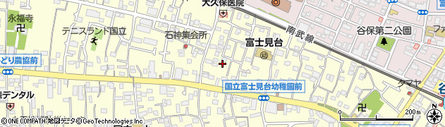 東京都国立市谷保7169周辺の地図