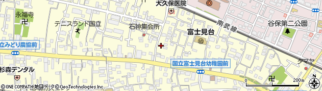 東京都国立市谷保7161周辺の地図