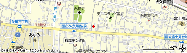 東京都国立市谷保7061周辺の地図