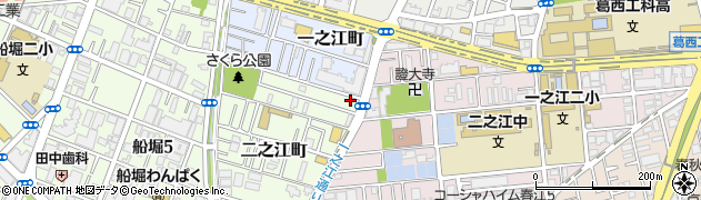 東京都江戸川区二之江町1362周辺の地図